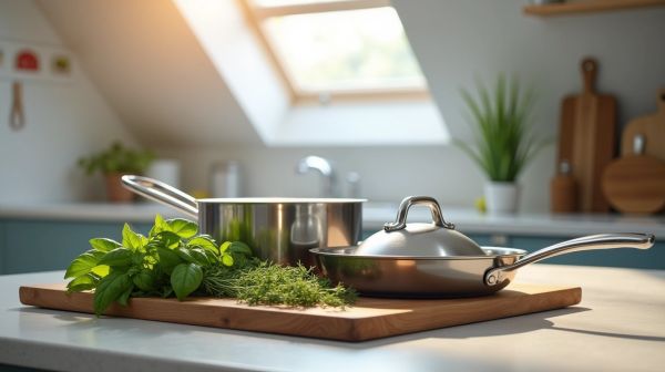 Les 7 raisons de choisir une poêle inox 18/10 pour cuisiner sainement