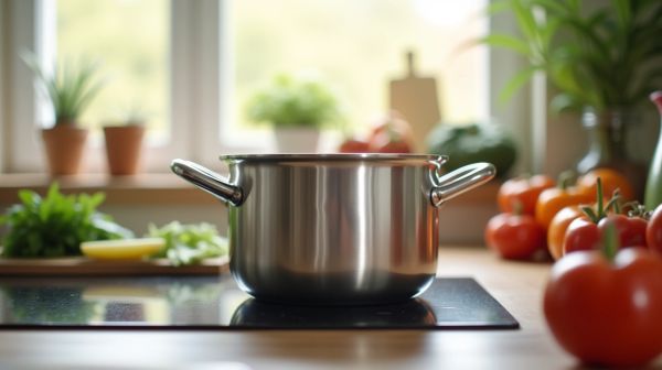 Poêle inox 18/10 : les avantages d'une cuisson saine et durable